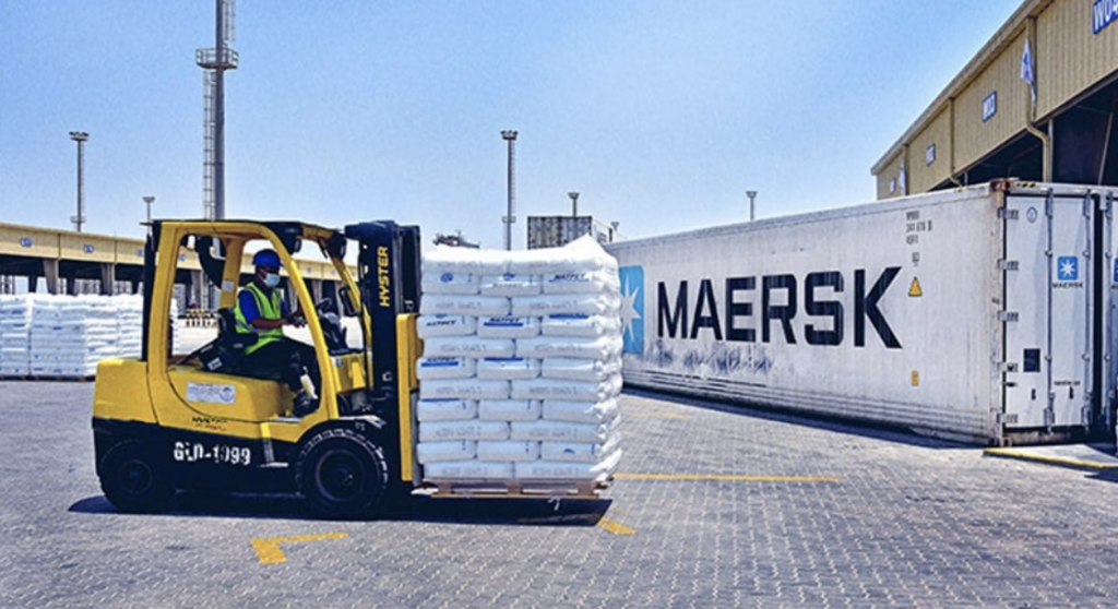 The Maersk Integrated Logistics Hub at King Abdullah Port will
