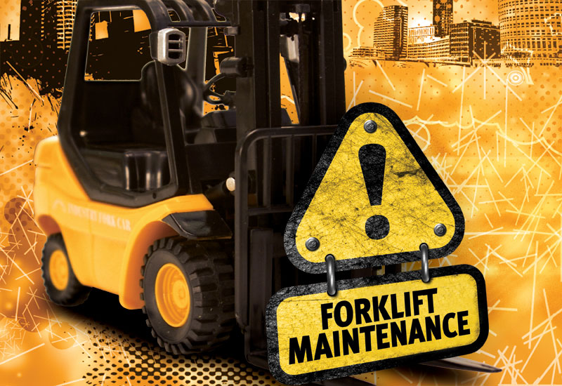 Forklift Maintenance Supply Chain Analysis Materials Handling Forklift Trucks Logistics Middle East