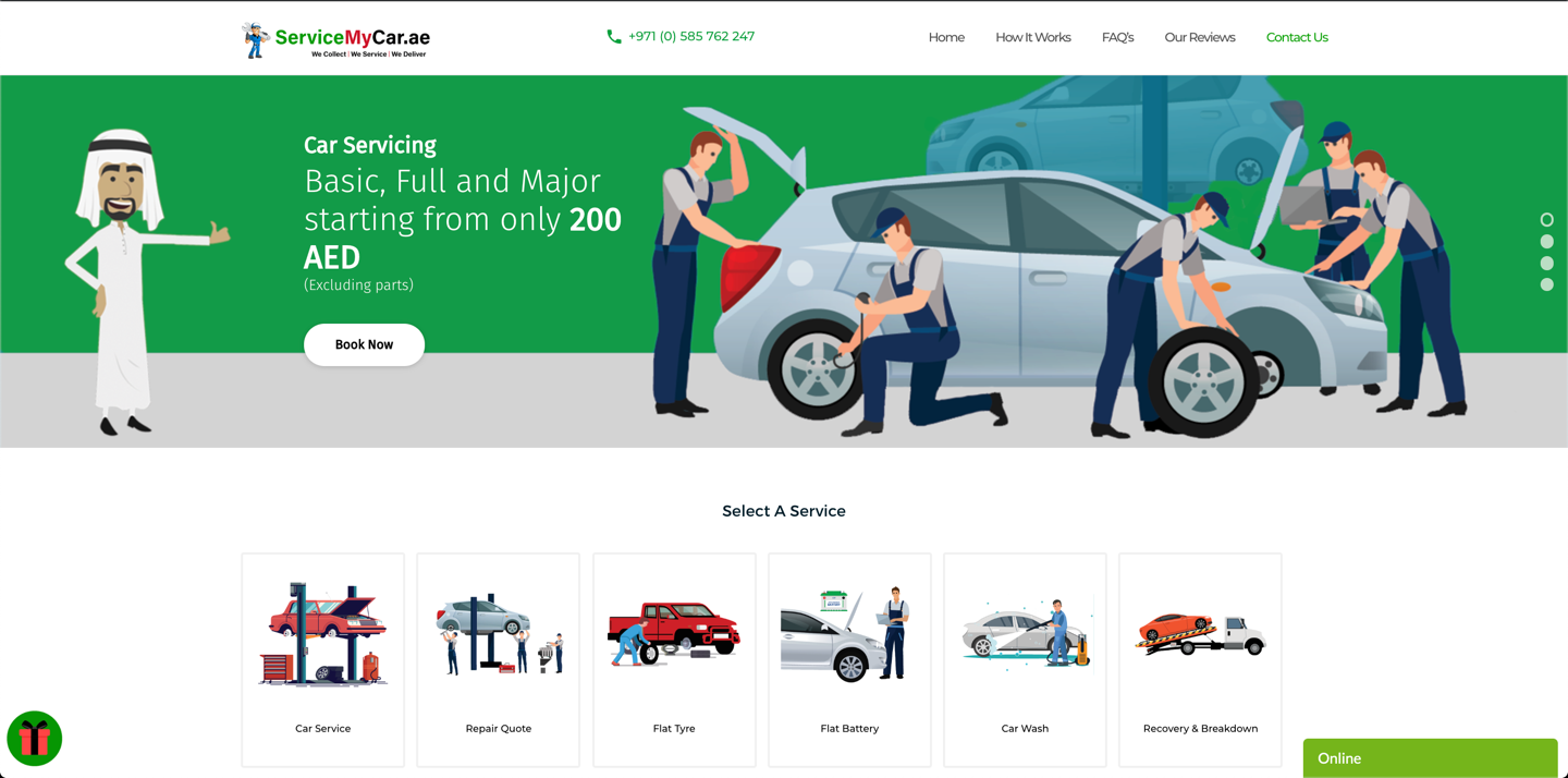 24-hour car service app, ServiceMyCar.ae, goes live in Dubai - Screenshot 2019 04 21 At 11.51.33