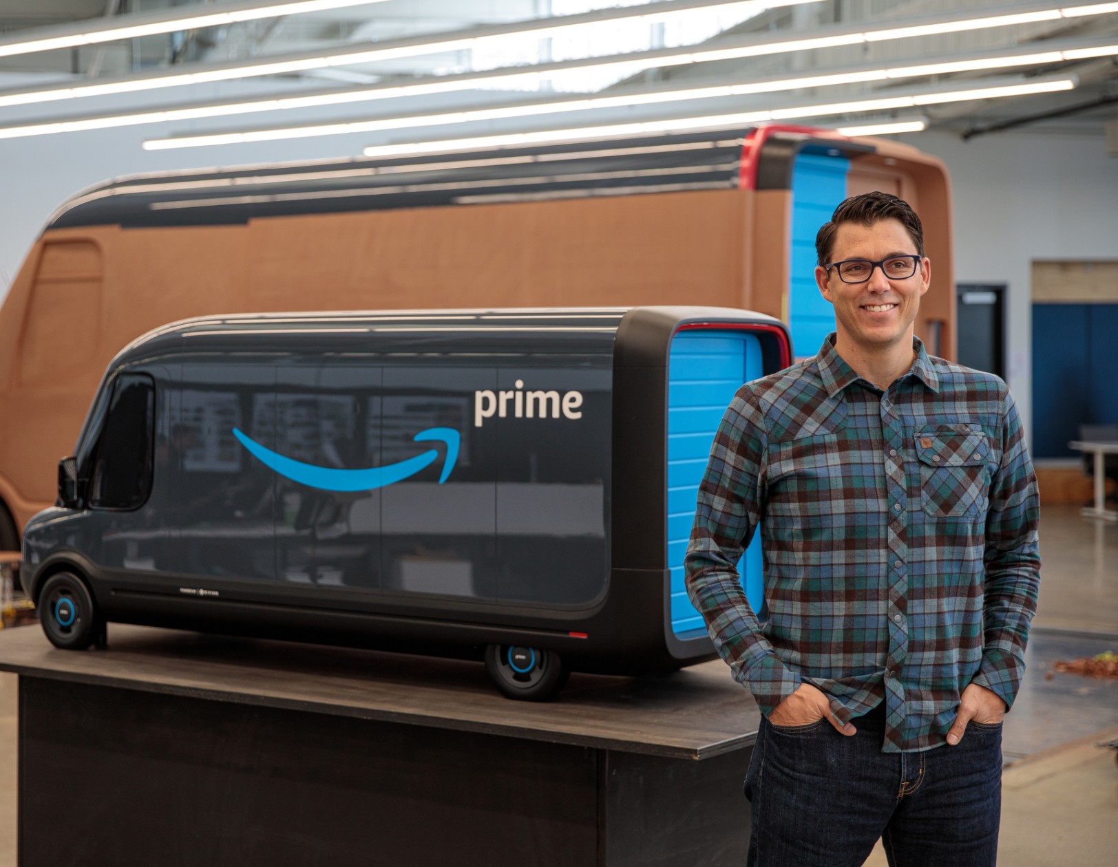 Go behind the scenes as Amazon develops a new electric vehicle
