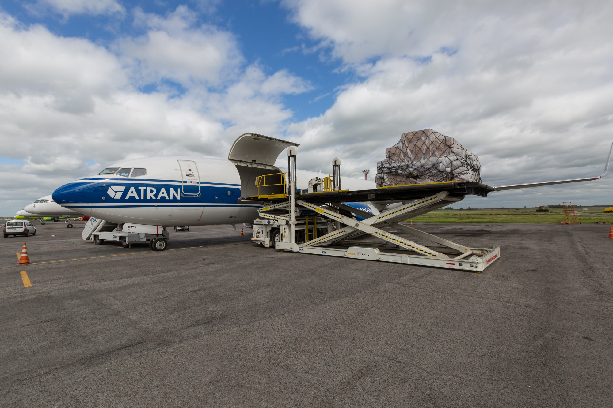 ATRAN Airlines, VolgaTrucks complete complex multimodal delivery Transport, ATRAN Airlines