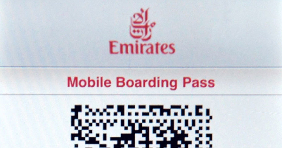 Emirates Launches Mobile Boarding Pass Service Emirates Airline News Aviation Logistics Middle East