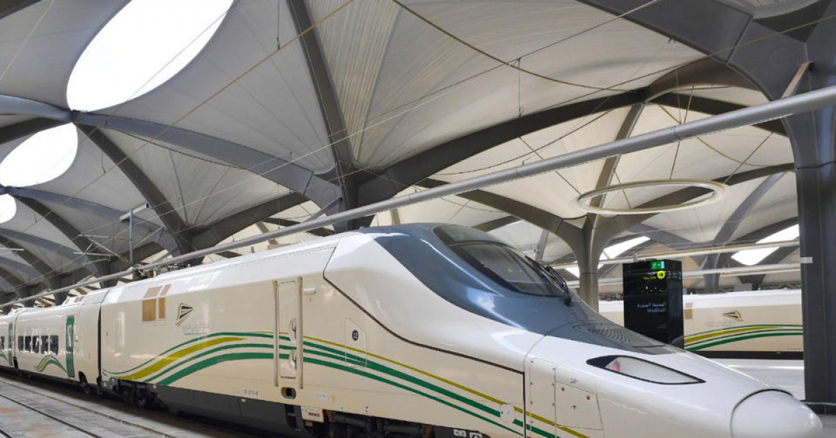 Saudi S Haramain High Speed Trains Will Resume Test Runs Wednesday Following Fire Rails Haramain Express Haramain High Speed Rail Saudi Arabia Logistics Middle East