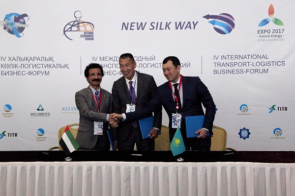 Kazakhstan’s potential as a key transit corridor for China’s One Belt, One Road initiative can be realised by focusing on soft and hard infrastructure development that supports multimodal transport links, says DP World group chairman and CEO, Sultan Ahmed bin Sulayem. Kazakhstan’s potential as a key transit corridor for China’s One Belt, One Road initiative can be realised by focusing on soft and hard infrastructure development that supports multimodal transport links, says DP World group chairman and CEO, Sultan Ahmed bin Sulayem.