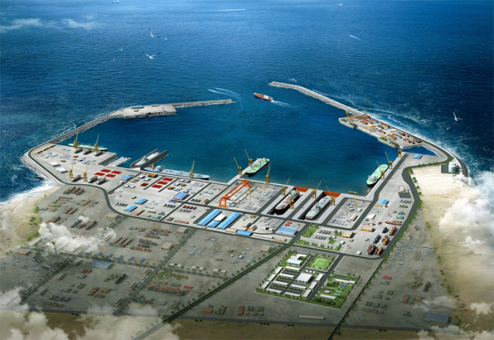 Liquid bulk berth terminal at Duqm Port, Oman Liquid bulk berth terminal at Duqm Port, Oman