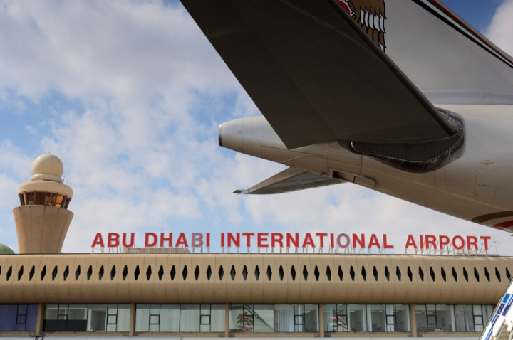 All flights at Abu Dhabi International have been suspended until further notice due to severe weather conditions. All flights at Abu Dhabi International have been suspended until further notice due to severe weather conditions.