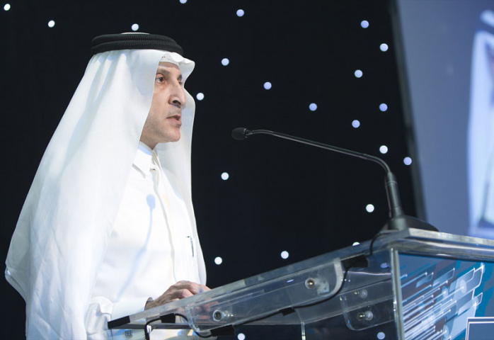 Qatar Airways CEO Akbar Al Baker at the Aviation Business Awards 2011 Qatar Airways CEO Akbar Al Baker at the Aviation Business Awards 2011