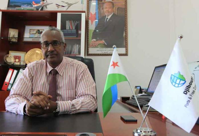 Aboubaker Omar Hadi, chairman of DGZ. Aboubaker Omar Hadi, chairman of DGZ.