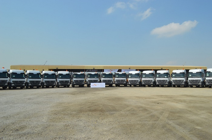 Agility, a leading global logistics provider, has expanded its Abu Dhabi vehicle fleet with 30 new Mercedes-Benz Actros Benz trucks. Agility, a leading global logistics provider, has expanded its Abu Dhabi vehicle fleet with 30 new Mercedes-Benz Actros Benz trucks.