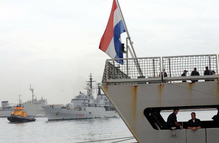 Ships from the Standing NATO Maritime Group 2 SNMG2 maneuver to moor alongside the wharf in Casablanca on September 16 2010 Five ships from the SNMG2 will dock in Casablanca from today aimed at boosting ties with Morocco in the fight against terrorism AFP PHOTO ABDELHAK SENNA Photo credit should read ABDELHAK SENNAAFPGetty Images Ships from the Standing NATO Maritime Group 2 SNMG2 maneuver to moor alongside the wharf in Casablanca on September 16 2010 Five ships from the SNMG2 will dock in Casablanca from today aimed at boosting ties with Morocco in the fight against terrorism AFP PHOTO ABDELHAK SENNA Photo credit should read ABDELHAK SENNAAFPGetty Images
