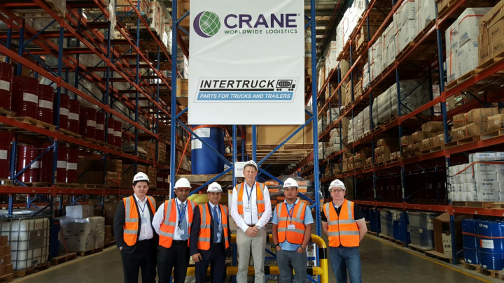 Crane Worldwide Logistics has been awarded a contract to manage over 35,000 individual line items of Heavy Duty spare parts for Intertruck in their state of the art facility in Dubai. Crane Worldwide Logistics has been awarded a contract to manage over 35,000 individual line items of Heavy Duty spare parts for Intertruck in their state of the art facility in Dubai.