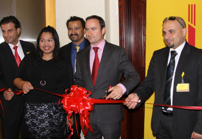 From Left Mohd Omar (Territory manager), Gail T. Pantig (HR Manager), Christopher Almeida (IT Manager), Daniel Kearvell (Country Manager), Waleed Omar From Left Mohd Omar (Territory manager), Gail T. Pantig (HR Manager), Christopher Almeida (IT Manager), Daniel Kearvell (Country Manager), Waleed Omar