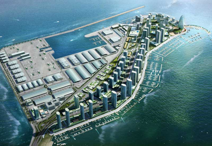 An artist's impression of the completed DMC project. An artist's impression of the completed DMC project.