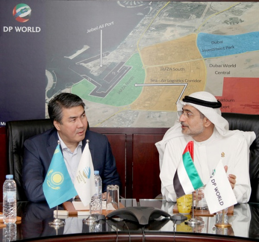 DP World Group CEO Mohammed Sharaf met with the Kazakhstan Minister for Investment and Development, Mr. Asset Issekeshev and senior officials to discu DP World Group CEO Mohammed Sharaf met with the Kazakhstan Minister for Investment and Development, Mr. Asset Issekeshev and senior officials to discu