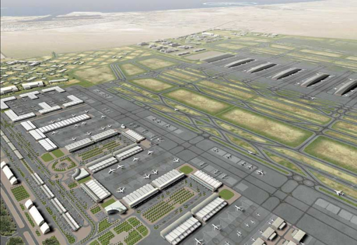 The first flights from DWC may be delayed beyond June 2010. The first flights from DWC may be delayed beyond June 2010.