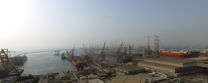 Drydocks World has services 40 vessels simultaneously in its Dubai shipyard, more than ever before in the group's history. Drydocks World has services 40 vessels simultaneously in its Dubai shipyard, more than ever before in the group's history.