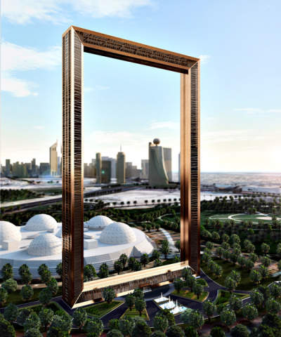 Dubai Frame. Dubai Frame.