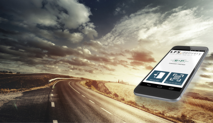 The Truck Driver app from Ehrhardt + Partner (E+P) brings mobility to logistics outside the warehouse. The Truck Driver app from Ehrhardt + Partner (E+P) brings mobility to logistics outside the warehouse.