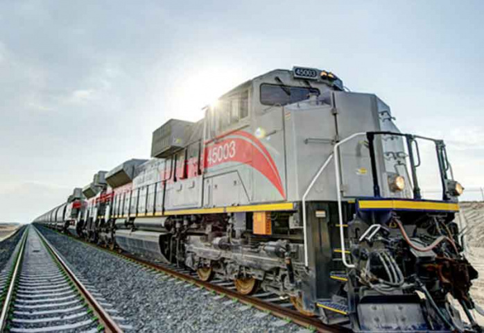 The 1,200-km-long Etihad Rail project is being delivered in three key stages, with Stage 1 operations running since December 2015 and having transported more than 10 million tonnes of granulated sulphur as at April 2017 from sources in Shah and Habshan to the export point of Ruwais. The 1,200-km-long Etihad Rail project is being delivered in three key stages, with Stage 1 operations running since December 2015 and having transported more than 10 million tonnes of granulated sulphur as at April 2017 from sources in Shah and Habshan to the export point of Ruwais.