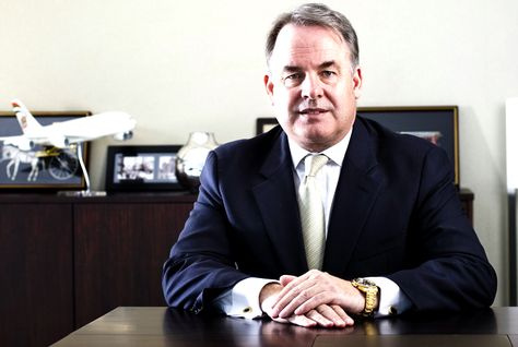 Etihad CEO James Hogan Etihad CEO James Hogan