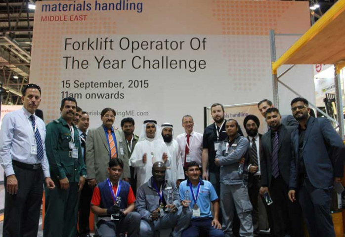 Material Handling Middle East 2015, Forklift trucks Material Handling Middle East 2015, Forklift trucks