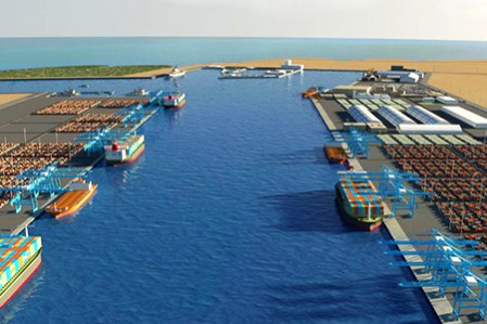 Hamad Port's first phase of development expected to be complete by 2016. Hamad Port's first phase of development expected to be complete by 2016.
