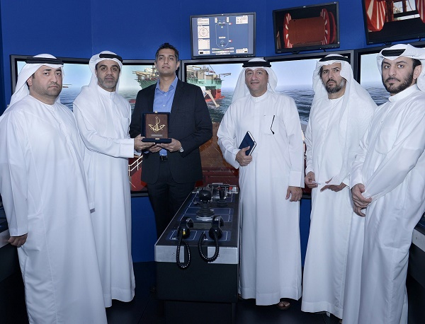 A delegation headed by Amer Ali, executive director, Dubai Maritime City Authority (DMCA), recently visited the Maersk Maritime Training Center. A delegation headed by Amer Ali, executive director, Dubai Maritime City Authority (DMCA), recently visited the Maersk Maritime Training Center.