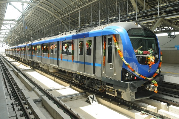 Alstom’s first metro in India entered service in the city of Chennai on the first phase of line 2 from Koyambedu to Alandur. Alstom’s first metro in India entered service in the city of Chennai on the first phase of line 2 from Koyambedu to Alandur.
