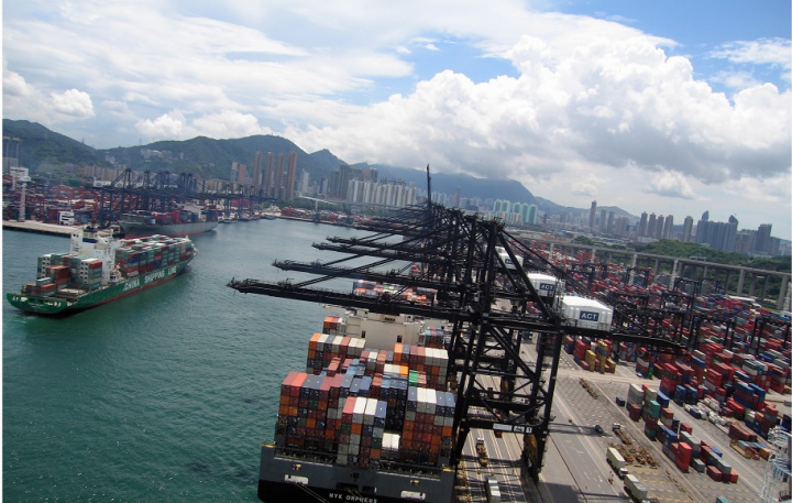 A general view of the Hong Kong Kwai Chung container terminal Chinas emergence as a global shipping power has seen Shanghai consolidate its position as the worlds busiest container port ahead of Singapore while Shenzhen looks set to overtake Hong Kong as the third busiest in a matter of monthsShanghai which regained the lead as the worlds busiest container port in April saw container throughput rise 226 last month to 256 million A general view of the Hong Kong Kwai Chung container terminal Chinas emergence as a global shipping power has seen Shanghai consolidate its position as the worlds busiest container port ahead of Singapore while Shenzhen looks set to overtake Hong Kong as the third busiest in a matter of monthsShanghai which regained the lead as the worlds busiest container port in April saw container throughput rise 226 last month to 256 million