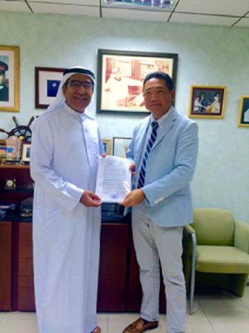K Line previously formed a joint venture with Sharaf Group K Line previously formed a joint venture with Sharaf Group