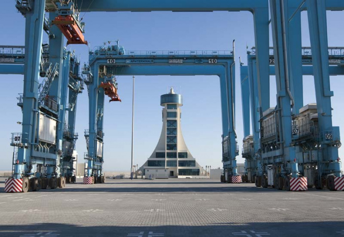The Bahrain Gateway, a member of APM Terminal's highly diversified facilities portfolio. The Bahrain Gateway, a member of APM Terminal's highly diversified facilities portfolio.
