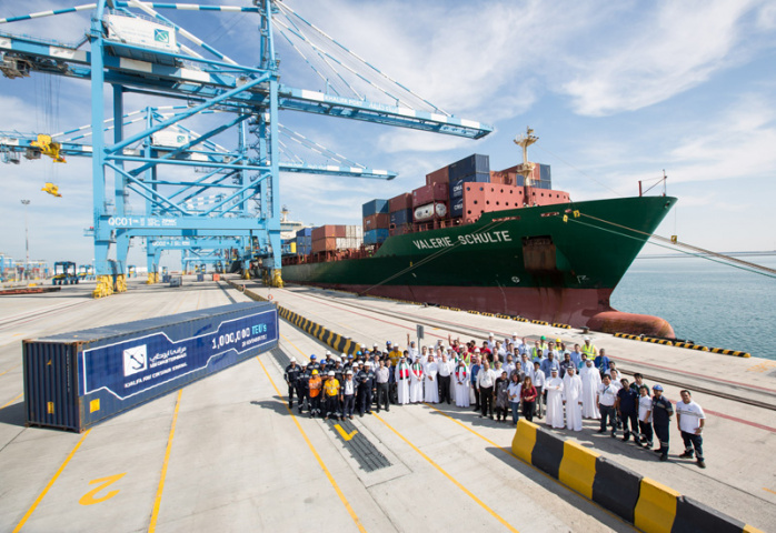A view of Khalifa Port A view of Khalifa Port