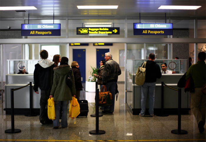 The passport desk at Malta International (Ben Borg Cardona/AFP/Getty Images). The passport desk at Malta International (Ben Borg Cardona/AFP/Getty Images).