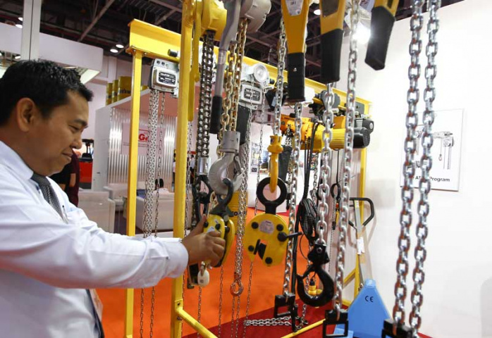 German companies flock to major exhibition for intralogistics industry in Dubai. German companies flock to major exhibition for intralogistics industry in Dubai.