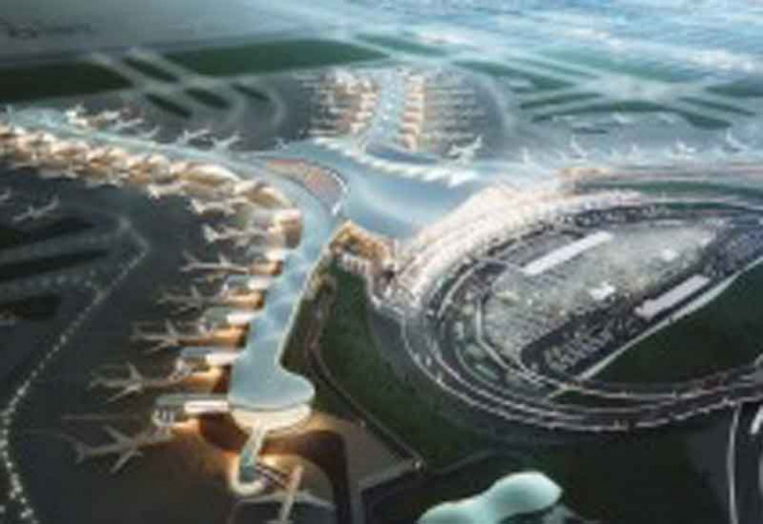 A major milestone has been reached in the construction of Abu Dhabi Airports’ new Midfield Terminal Building. A major milestone has been reached in the construction of Abu Dhabi Airports’ new Midfield Terminal Building.