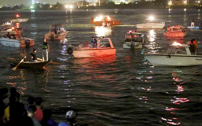 Four more bodies were recovered from the Nile Sunday, bringing the death toll from the Nile accident over the weekend to 34. Four more bodies were recovered from the Nile Sunday, bringing the death toll from the Nile accident over the weekend to 34.