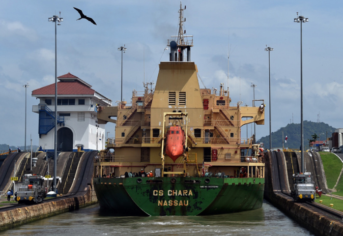 The new canal will compete with the Panama Canal (pictured). The new canal will compete with the Panama Canal (pictured).