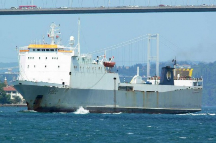 The Egyptian ro-ro cargo vessel Taba capsized in the Red Sea 20 nautical miles from Safaga Port due to her cargo shifting. The Egyptian ro-ro cargo vessel Taba capsized in the Red Sea 20 nautical miles from Safaga Port due to her cargo shifting.