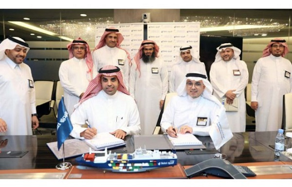 Eng. Ibrahim Al Omar, CEO of Bahri and Eng. Ziyad Al Shiha, CEO of SEC at the signing ceremony Eng. Ibrahim Al Omar, CEO of Bahri and Eng. Ziyad Al Shiha, CEO of SEC at the signing ceremony