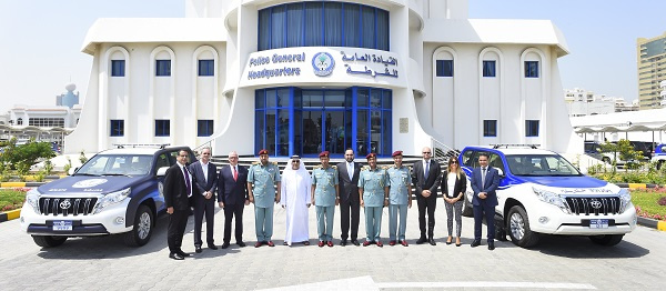 Al-Futtaim Motors also supported Sharjah Police in their plans to drive the UAE Vision 2021’s sustainable environment initiatives, by test driving Toyota’s zero-emission Fuel Cell technology in the form of the hydrogen-powered Fuel Cell Toyota Mirai. Al-Futtaim Motors also supported Sharjah Police in their plans to drive the UAE Vision 2021’s sustainable environment initiatives, by test driving Toyota’s zero-emission Fuel Cell technology in the form of the hydrogen-powered Fuel Cell Toyota Mirai.