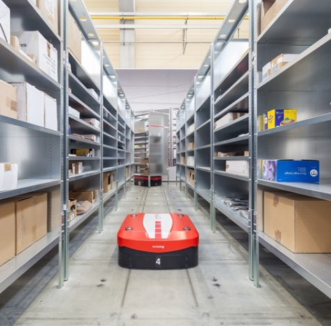 Swisslog’s automated storage and goods-to-person order picking system is flexible, scalable, and quickly adjustable to changing demands in warehousing. Swisslog’s automated storage and goods-to-person order picking system is flexible, scalable, and quickly adjustable to changing demands in warehousing.