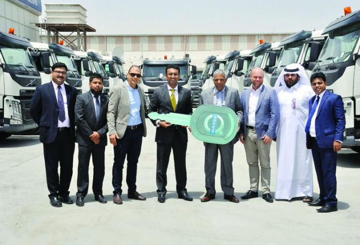Domasco and Tokyo Freight Services officials at the handover ceremony. (image The Peninsula) Domasco and Tokyo Freight Services officials at the handover ceremony. (image The Peninsula)