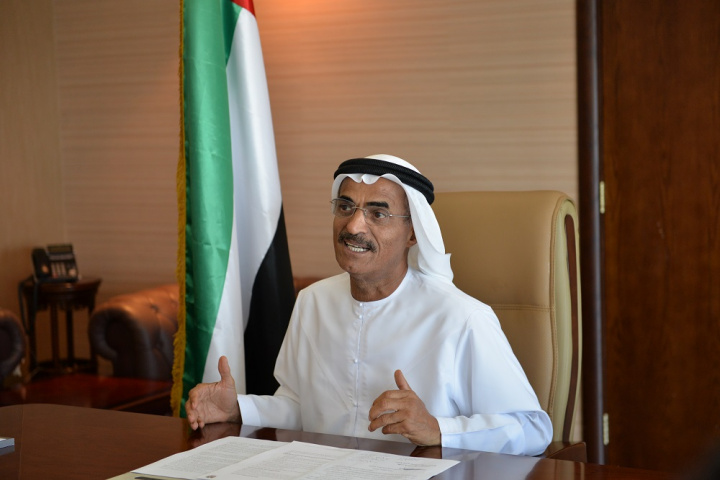 Abdullah Bin Mohammed Balheif Al Nuaimi, minister of Infrastructure Development. Abdullah Bin Mohammed Balheif Al Nuaimi, minister of Infrastructure Development.