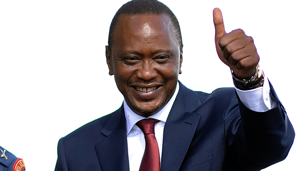 Kenya's President Uhuru Kenyatta. Kenya's President Uhuru Kenyatta.