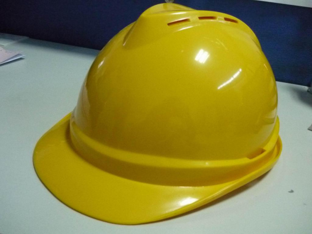 Worker was not wearing a safety helmet at time of accident. Worker was not wearing a safety helmet at time of accident.