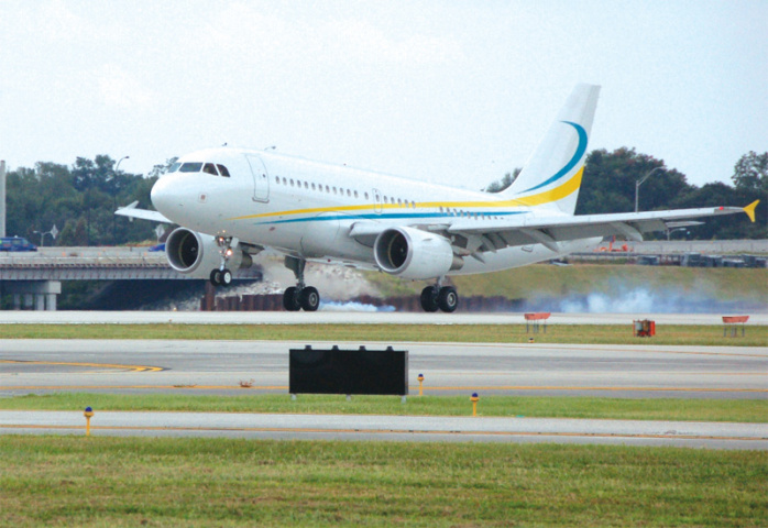 Two Airbus executive jets will be on show at MEBA. Two Airbus executive jets will be on show at MEBA.
