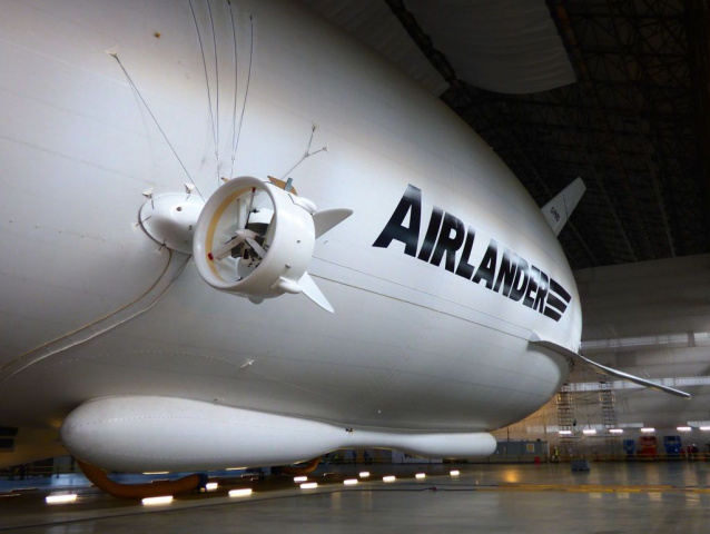 The British built Airlander 10 has a payload of 10 tonnes and space for 19 overnight passengers. The British built Airlander 10 has a payload of 10 tonnes and space for 19 overnight passengers.