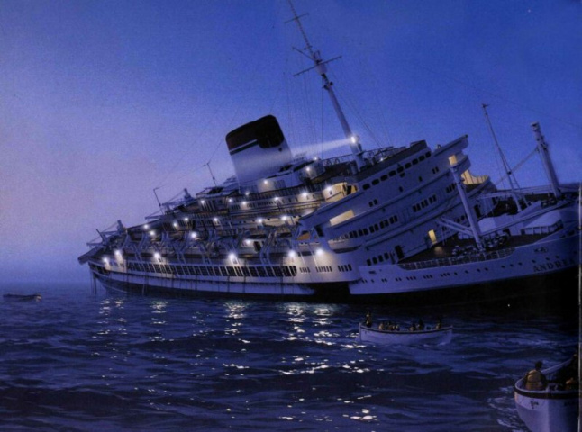 The collision between SS Stockholm and SS Andria Doria remains the most famous in maritime history The collision between SS Stockholm and SS Andria Doria remains the most famous in maritime history