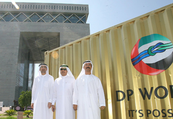 Sultan Ahmed Bin Sulayem, chairman of Dubai World and DP World, Jamal Majid Bin Thania, DP World executive vice chairman and Group CEO of Ports and Fr Sultan Ahmed Bin Sulayem, chairman of Dubai World and DP World, Jamal Majid Bin Thania, DP World executive vice chairman and Group CEO of Ports and Fr