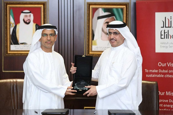 The agreement was signed by HE Saeed Mohammed Al Tayer, Chairman of Etihad ESCO, and HE Abdulrahman Al Saleh, Chairman of Dry Docks World The agreement was signed by HE Saeed Mohammed Al Tayer, Chairman of Etihad ESCO, and HE Abdulrahman Al Saleh, Chairman of Dry Docks World
